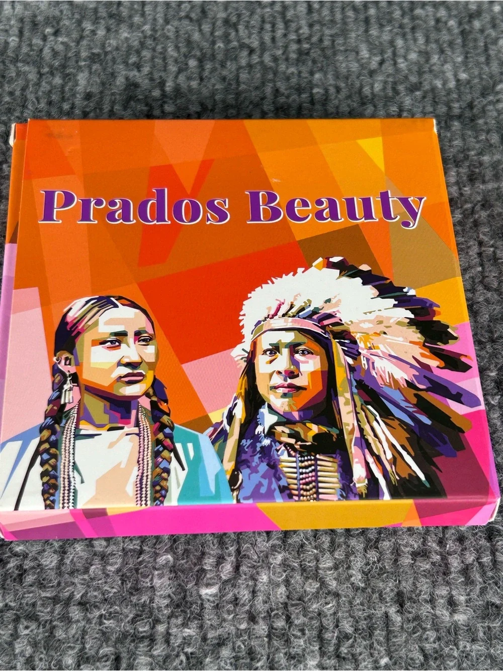 Prados Beauty Highlighter Palette 4 Shade VEGAN Proudly Indigenous New in box
